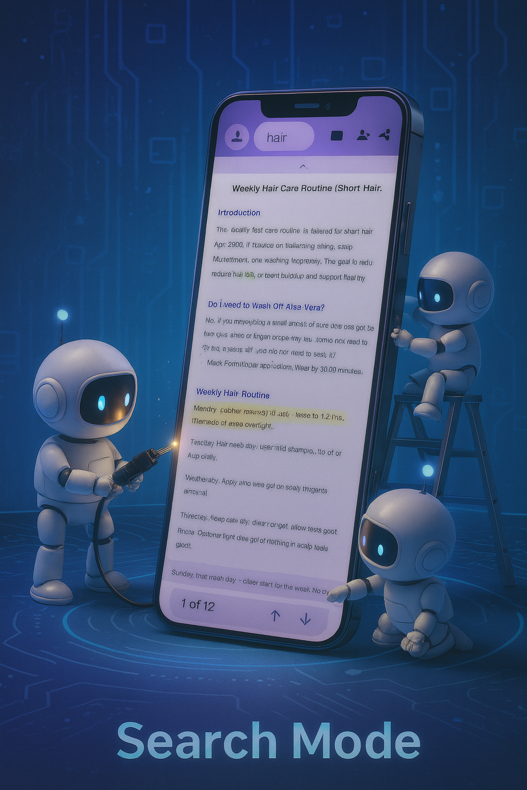 Search in Lilac theme